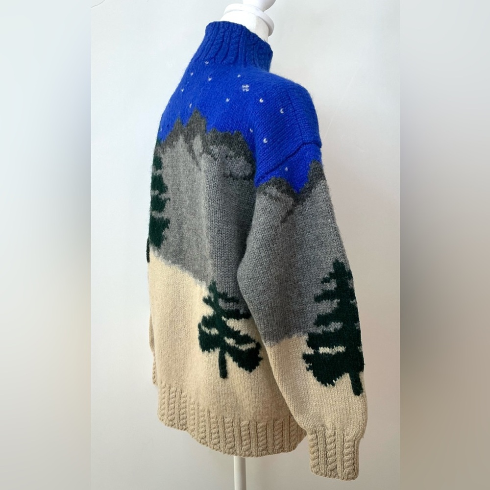 Vintage Lauren Ralph Lauren Hand Knit Wool Sweater - Picture 10 of 14